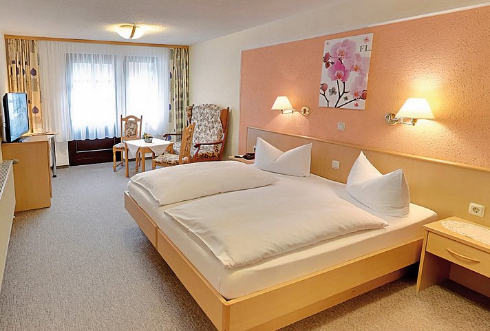 Hotel Zum Bürgergarten - Wohnbeispiel Doppelzimmer (Zimmercodierung DB1)