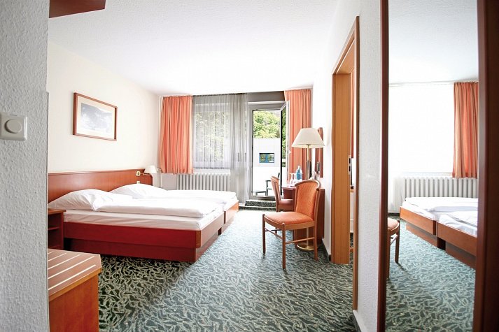 Morada Hotel Alexisbad - Wohnbeispiel Doppelzimmer Haupthaus (Zimmercodierungen DB1 & DX1)