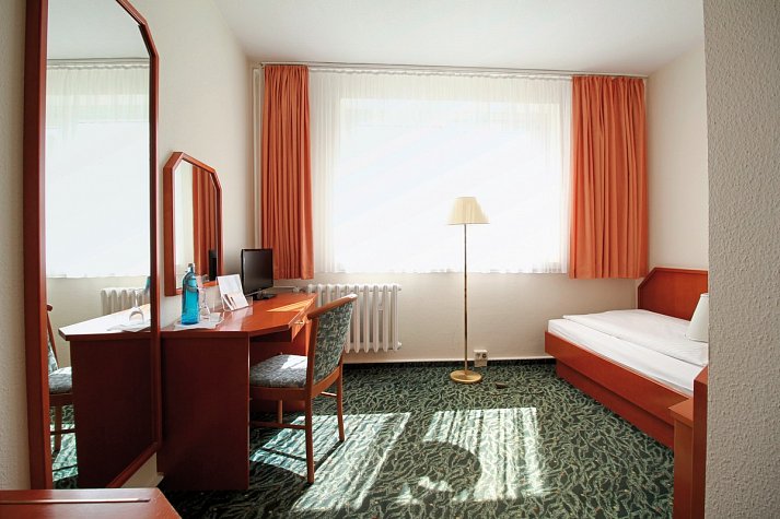 Morada Hotel Alexisbad - Wohnbeispiel Einzelzimmer Haupthaus (Zimmercodierung EB1)