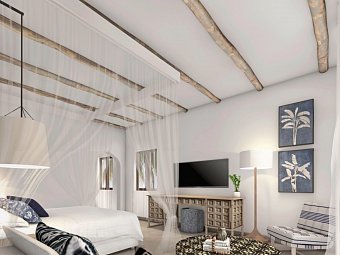 Bluebay Beach Resort & Spa - Wohnbeispiel Deluxe (Zimmercodierungen UDG, UDM, EDM & EDG)