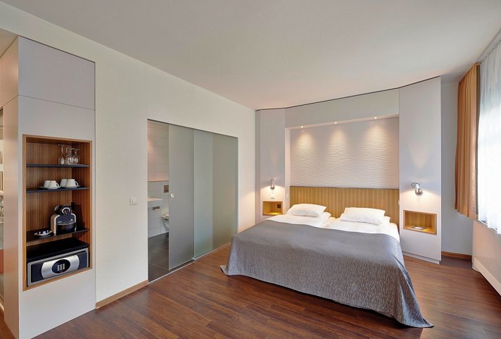 Sorell Hotel Rütli - Wohnbeispiel Doppelzimmer Standard (Zimmercodierung DG1)