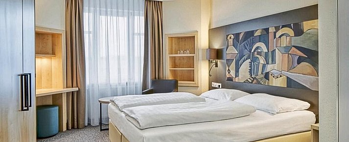 Hotel Kaiserin Augusta Weimar - Wohnbeispiel Doppelzimmer Classic (Zimmercodierungen DB1 & EB1)
