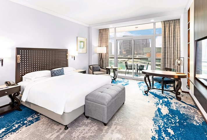 Beach Rotana Abu Dhabi - Wohnbeispiel Spacious Sea View Room with Balcony (Zimmercodierung D2M)