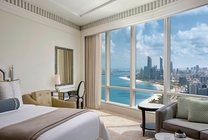 The St. Regis Abu Dhabi - Wohnbeispiel Superior Room (Partial Sea View – Twin) (Zimmercodierung USN)