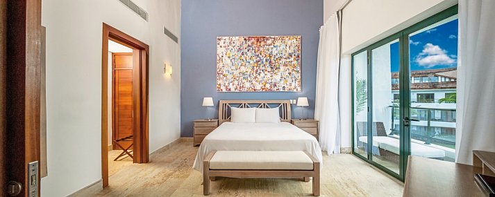 Sublime Samaná Hotel & Residences - Wohnbeispiel One Bedroom Suite (Zimmercodierung AB1)