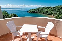 Eurostars Grand Cayacoa - Beispiel Balkon Juniorsuite Seaview (Zimmercodierung J1M)