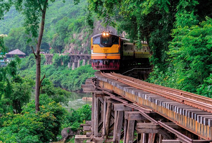 Highlights um Bangkok (Gruppenreise) - Thailand-Burma-Eisenbahn, Kanchanaburi