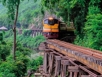 Highlights um Bangkok (Gruppenreise) - Thailand-Burma-Eisenbahn, Kanchanaburi