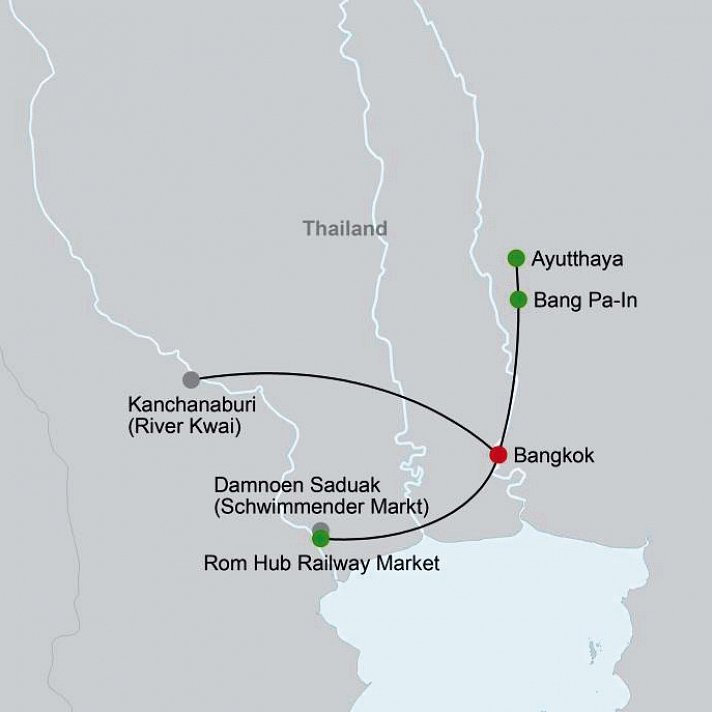 Highlights um Bangkok (Gruppenreise)