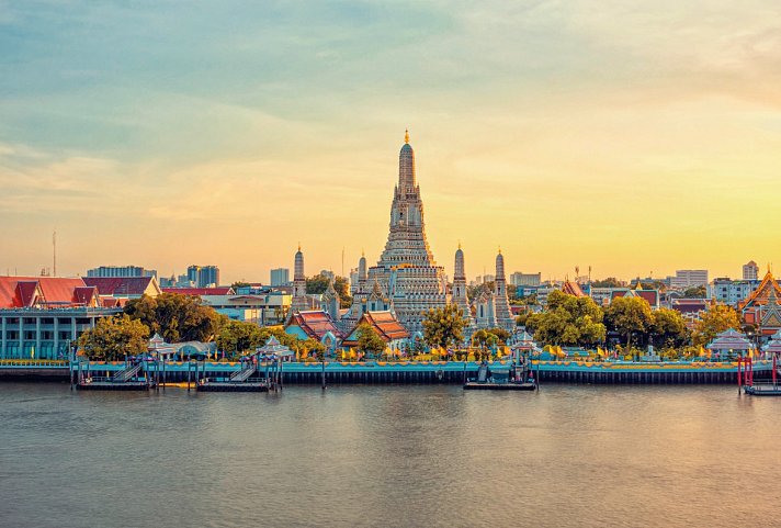 Erlebnis Nord-Thailand - Wat Arun, Bangkok