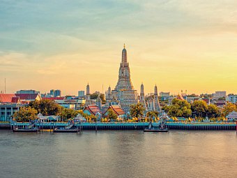 Erlebnis Nord-Thailand - Wat Arun, Bangkok