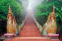 Erlebnis Nord-Thailand - Doi Suthep Tempel, Chiang Mai