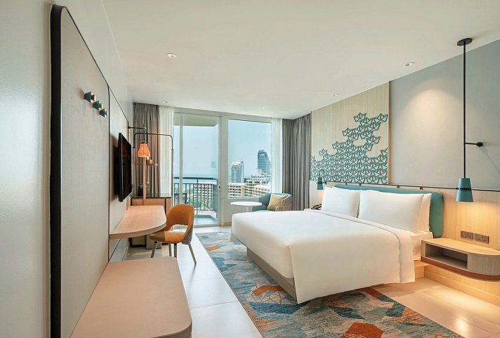 Holiday Inn Pattaya - Wohnbeispiel Standard Sea View Bay Tower (Zimmercodierung UBM)