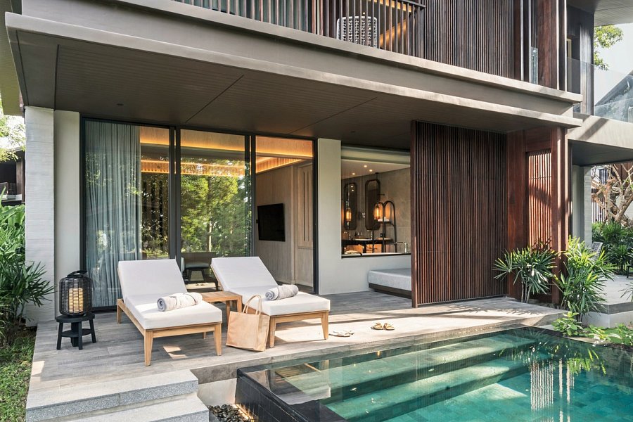 Andaz Pattaya Jomtien Beach - Wohnbeispiel Private Pool Suite (Zimmercodierung WBR)