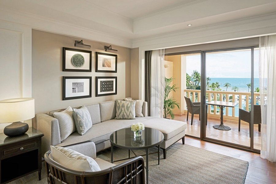 Dusit Thani Hua Hin - Wohnbeispiel Club Ocean Suite (Zimmercodierung WL1)