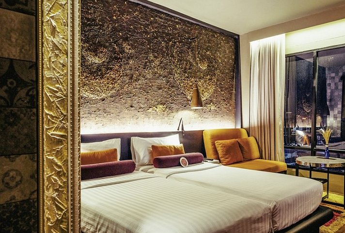 Siam@Siam Design Hotel Bangkok - Wohnbeispiel Deluxe (Zimmercodierung UD1)