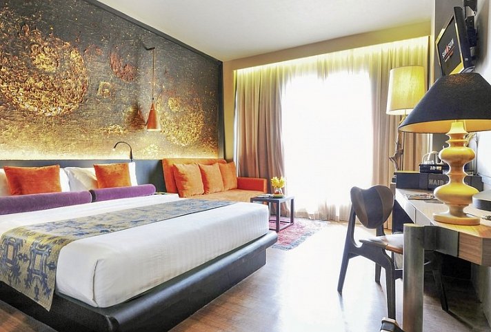Siam@Siam Design Hotel Bangkok - Wohnbeispiel Deluxe (Zimmercodierung UD1)