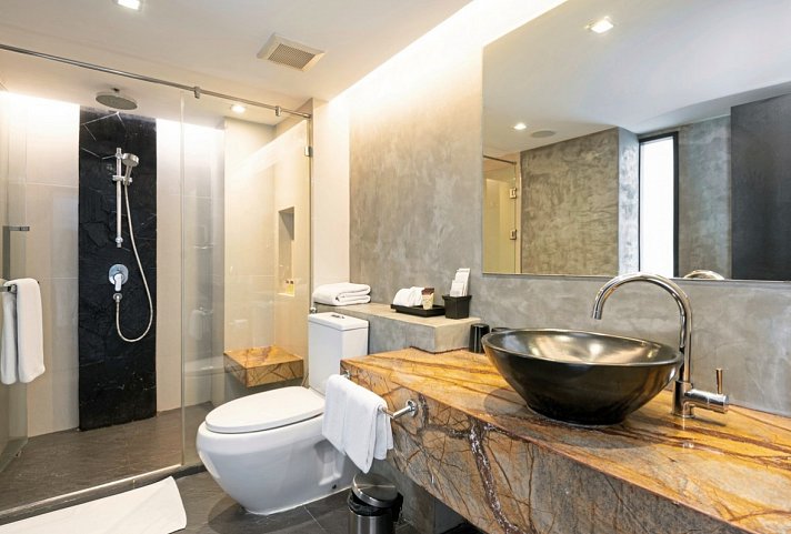 Maitria Mode Sukhumvit 15 Bangkok - A Chatrium Collection - Badbeispiel Grand Deluxe (Zimmercodierung UD4)