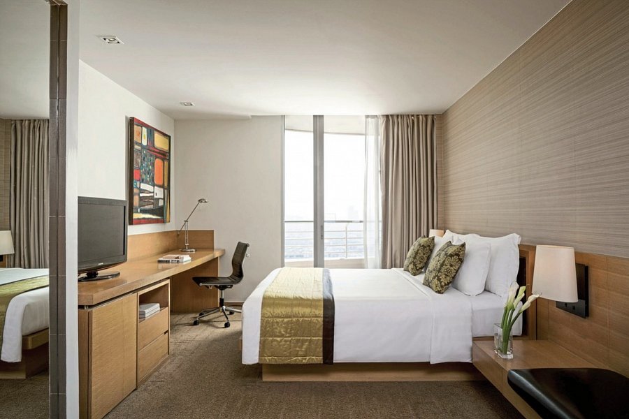 JC Kevin Sathorn Bangkok Hotel - Wohnbeispiel Skyline One Bedroom Suite (Zimmercodierung WM1)