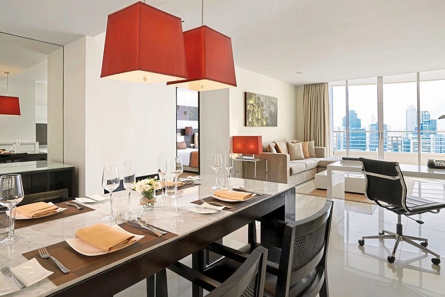 JC Kevin Sathorn Bangkok Hotel - Wohnbeispiel Two Bedroom Suiten (Zimmercodierung WB2)