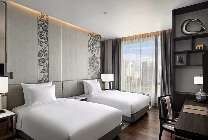 Sindhorn Kempinski Hotel Bangkok - Wohnbeispiel Grand Premier (Zimmercodierung UM1)
