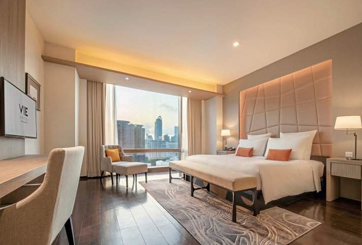 VIE Hotel Bangkok - MGallery - Wohnbeispiel Deluxe (Zimmercodierung UD1)