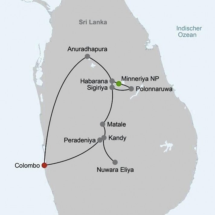 Königsstädte Sri Lankas (Gruppenreise)