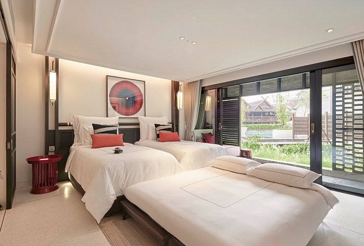 Aleenta Retreat Chiang Mai - Wohnbeispiel Deluxe Balcony (Zimmercodierung UD1)