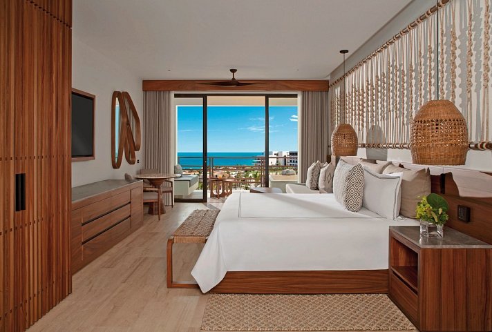 Secrets Playa Blanca Costa Mujeres - Wohnbeispiel Preferred Club Junior Suite Ocean View (Zimmercodierung JLM)