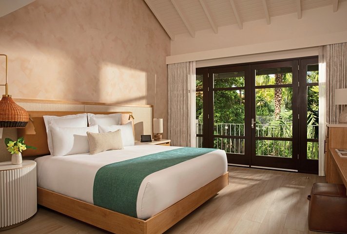 Zoëtry Curaçao Resort & Spa - Wohnbeispiel Juniorsuite Gardenview King (Zimmercodierung J1G)