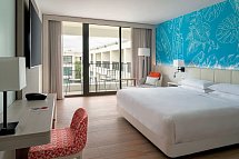 Curaçao Marriott Beach Resort - Wohnbeispiel Partial Oceanview King (Zimmercodierung UBM)