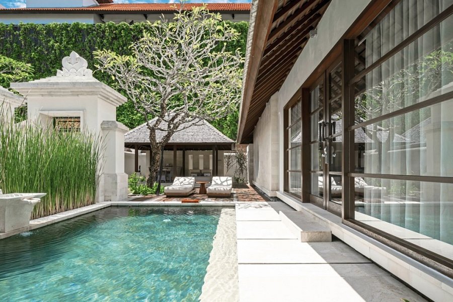 The Royal Santrian Luxury Beach Villas - Wohnbeispiel Deluxe Pool Villa (Zimmercodierung VD1)