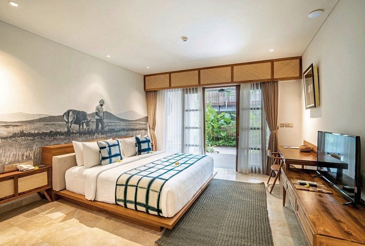 Dinara Ubud - Wohnbeispiel Terrace Suite (Zimmercodierung WB2)