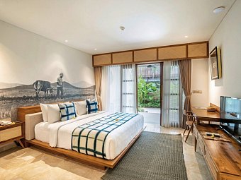 Dinara Ubud - Wohnbeispiel Terrace Suite (Zimmercodierung WB2)