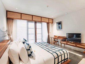 Dinara Ubud - Wohnbeispiel Terrace Suite (Zimmercodierung WB2)