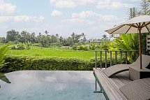 Kappa Senses Ubud - Wohnbeispiel One Bedroom Pool Villa Rice Field View (Zimmercodierung VB1)