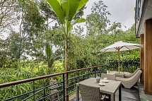 Kappa Senses Ubud - Beispiel Balkon Jungle Suite (Zimmercodierung JB1)