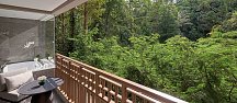 Anantara Ubud Bali Resort - Beispiel Balkon Forest (Zimmercodierung UM2)