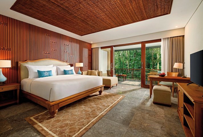 Abisena Ubud - Wohnbeispiel River Suite (Zimmercodierung WB1)