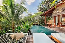 Abisena Ubud - Beispiel Außenbereich Terrace Pool Villa (Zimmercodierung VBR)
