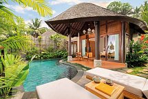Abisena Ubud - Beispiel Außenbereich Jungle Pool Villa (Zimmercodierung VB1)
