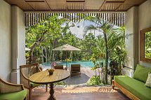 Adiwana Unagi Suites - Wohnbeispiel Adiwana Pool Access (Zimmercodierung UBQ)