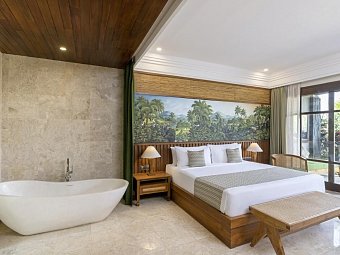 Adiwana Unagi Suites - Wohnbeispiel Club Room (Zimmercodierung UL1)