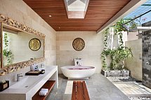 Lumbini Luxury Villas and Spa - Beispiel Bad 1-Bedroom Suite Villa (Zimmercodierungen VB5 & VI5)