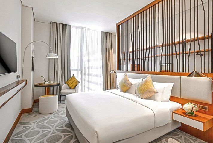 Grand Mercure Dubai City - Wohnbeispiel Superior King (Zimmercodierung DB1)