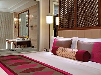 Taj Dubai - Wohnbeispiel Luxury City View Room (Zimmercodierung UU1)