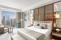 Taj Dubai - Wohnbeispiel Luxury Burj View Room (Zimmercodierung UU3)