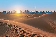 Stopover Programm Dubai Kompakt - Dubai Wüste bei Sonnenuntergang