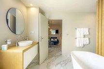 La Pagerie Tropical Garden Hotel - Beispiel Bad (Zimmercodierung W1G)