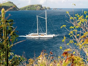 CHRONOS - Segeln unter Palmen - Segelschiff Chronos